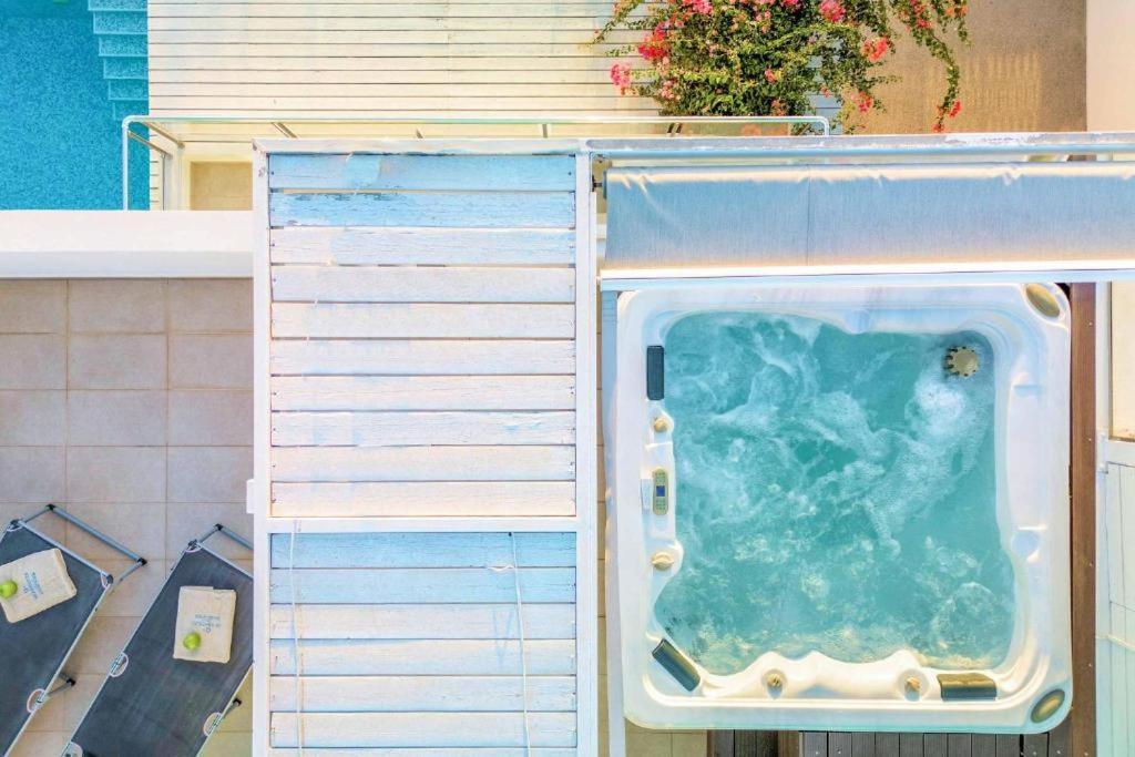 Seabreeze Villa - With Jacuzzi & Heated Pool Mastichari  Dış mekan fotoğraf
